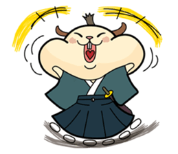 SAMURAI "HAM" sticker #4547365