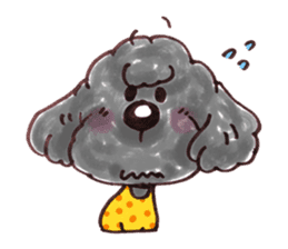 Toy poodle of all sticker #4547466
