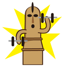 Haniwa de Sticker English version sticker #4547784