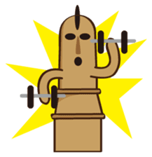 Haniwa de Sticker English version sticker #4547784