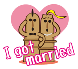 Haniwa de Sticker English version sticker #4547792