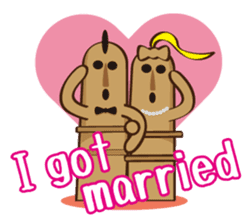 Haniwa de Sticker English version sticker #4547792