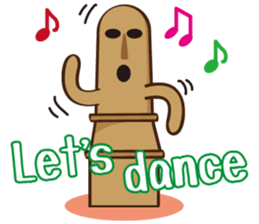 Haniwa de Sticker English version sticker #4547796