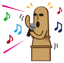 Haniwa de Sticker English version sticker #4547797