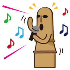 Haniwa de Sticker English version sticker #4547797