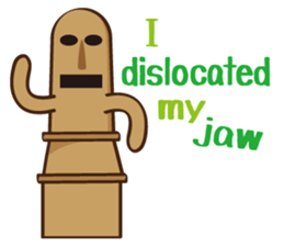 Haniwa de Sticker English version sticker #4547804