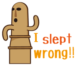 Haniwa de Sticker English version sticker #4547805