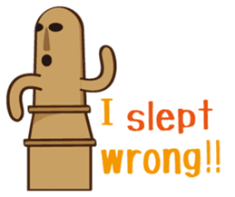 Haniwa de Sticker English version sticker #4547805