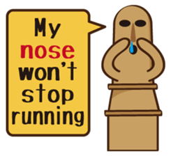 Haniwa de Sticker English version sticker #4547807