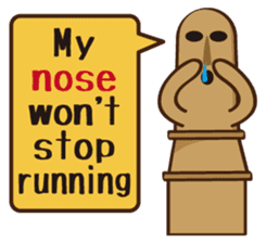 Haniwa de Sticker English version sticker #4547807