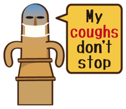 Haniwa de Sticker English version sticker #4547808