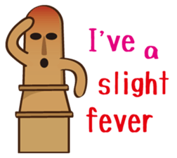 Haniwa de Sticker English version sticker #4547814