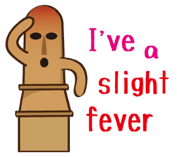 Haniwa de Sticker English version sticker #4547814