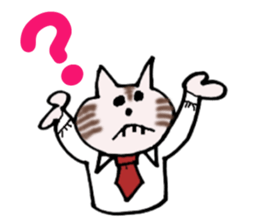 Bad teeth team of cats sticker #4547955