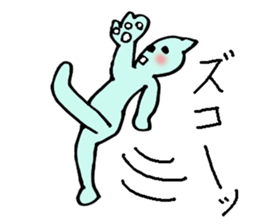 Bad teeth team of cats sticker #4547959