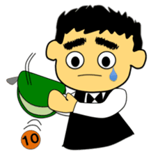 Tea Adviser AKIRA kawaii Stickers 2 sticker #4548176