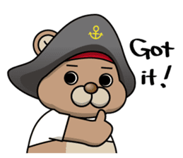 Captain Cookma 1 sticker #4548367