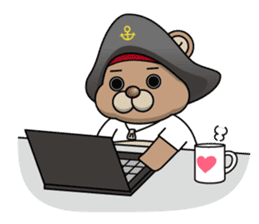 Captain Cookma 1 sticker #4548377