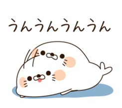 Stinging tongue seal4 sticker #4548506