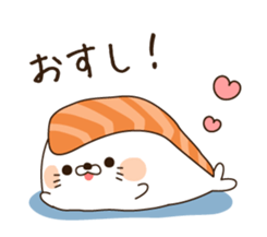 Stinging tongue seal4 sticker #4548510