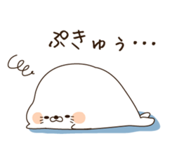 Stinging tongue seal4 sticker #4548525