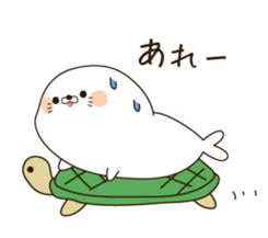 Stinging tongue seal4 sticker #4548532