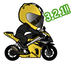 Biker King. (Eng) sticker #4549060