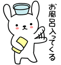 Greeting of USAKYUN sticker #4549586