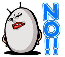 Egg Alien Catherine (ed to go to Earth ) sticker #4549877