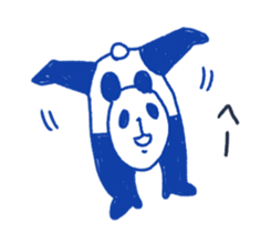 The scruffy panda sticker #4549913