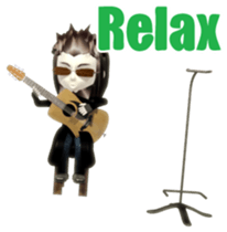 Musician sticker 3D sticker #4550009