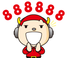 JUNI and his friends sticker #4550353