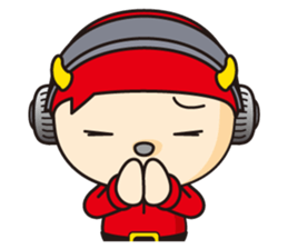 JUNI and his friends sticker #4550358