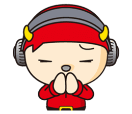 JUNI and his friends sticker #4550358