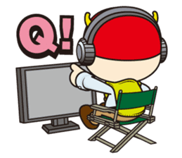 JUNI and his friends sticker #4550385