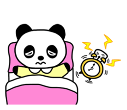 Shui Shui the panda happy day English sticker #4550588