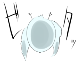 Thin bird sticker #4551733