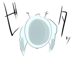 Thin bird sticker #4551733