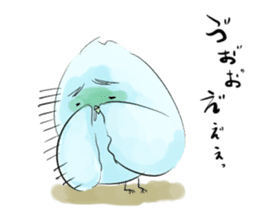 Thin bird sticker #4551753