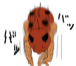 Foot apple sticker #4552350