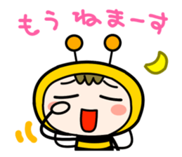 Cute Honeybee Basic stickers sticker #4552448