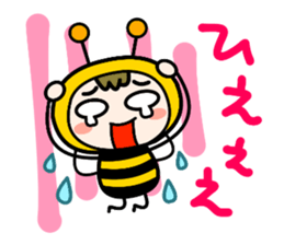 Cute Honeybee Basic stickers sticker #4552460