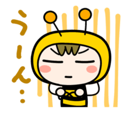 Cute Honeybee Basic stickers sticker #4552465