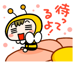Cute Honeybee Basic stickers sticker #4552467