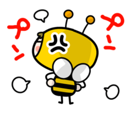 Cute Honeybee Basic stickers sticker #4552472