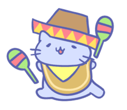 Maid Cat by Mitchiri Neko sticker #4552525