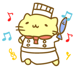 Maid Cat by Mitchiri Neko sticker #4552549