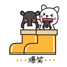 Pussies in boot sticker #4552776