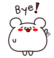 "MANMARU-SHIROKUMA" sticker #4553124