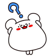 "MANMARU-SHIROKUMA" sticker #4553126